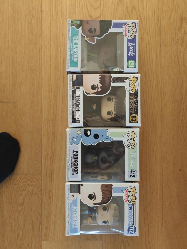 Funko Pop! Verzameling: 4 Nieuwe Figuren in Doos, Ophalen of Verzenden, Nieuw