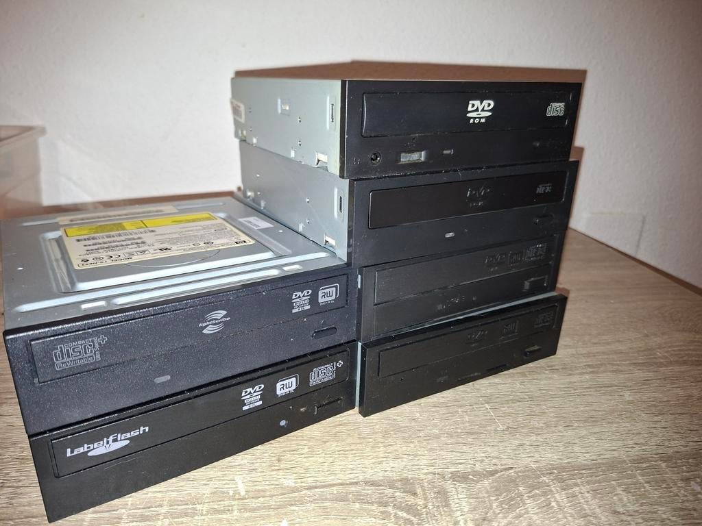 Partij DVD/CD branders - SATA & IDE (PATA), Computers en Software, Optische drives, Intern, Gebruikt, Dvd, Ophalen of Verzenden