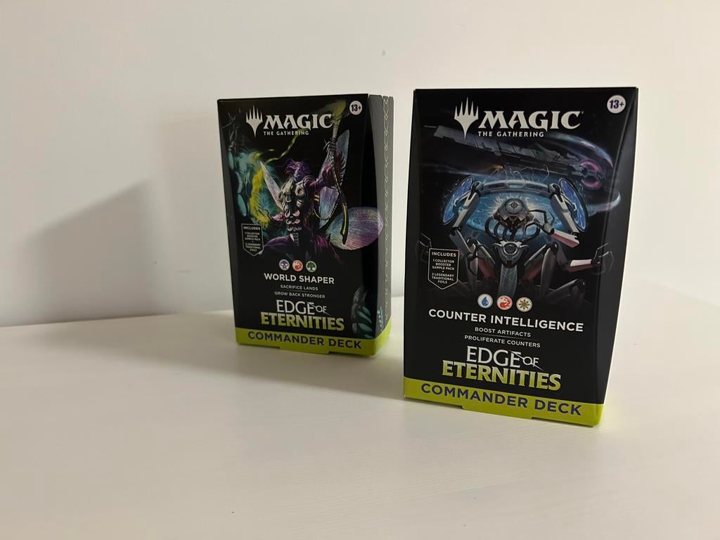Edge of Eternities Commander decks, Hobby en Vrije tijd, Verzamelkaartspellen | Magic the Gathering, Ophalen of Verzenden, Zo goed als nieuw