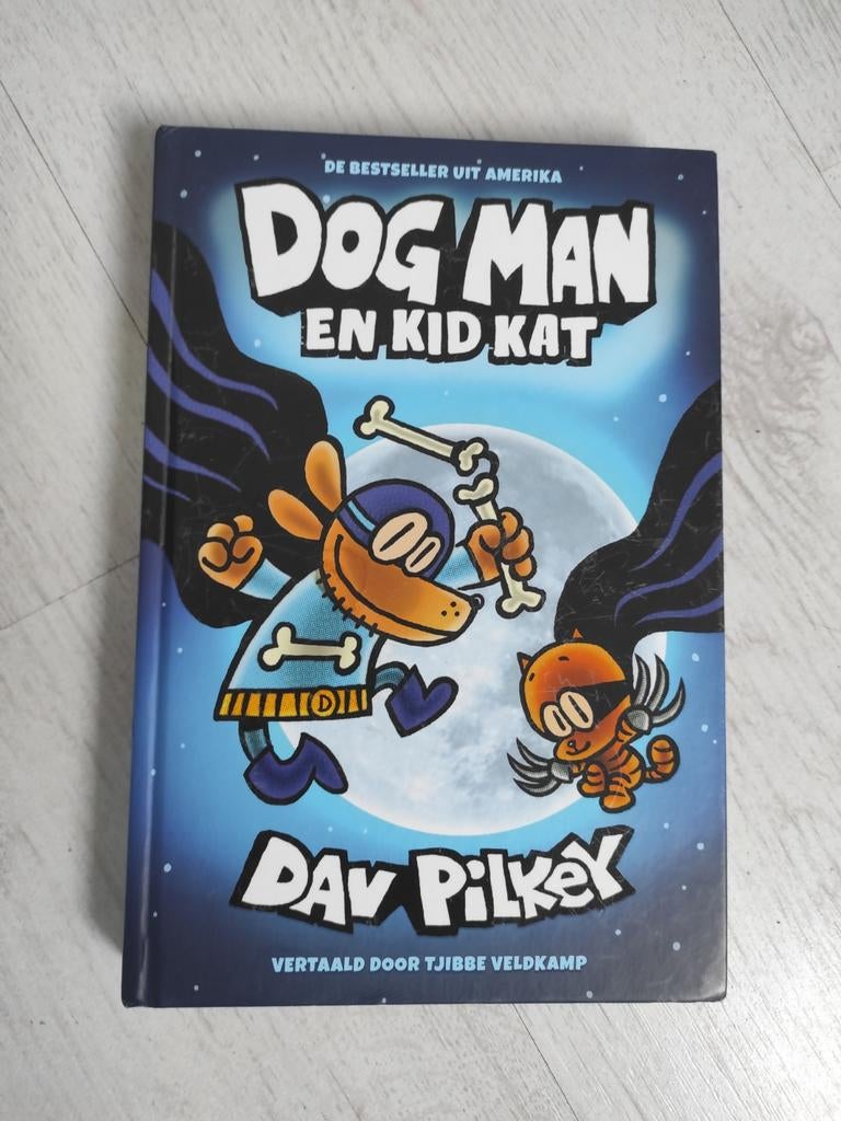 Dog Man en Kid Kat - Dav Pilkey, Ophalen of Verzenden, Gelezen, Dav Pilkey, Fictie algemeen