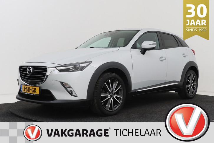 Mazda CX-3 2.0 SkyActiv-G 120 SkyLease GT/GT-M | Trekhaak |, Auto's, Mazda, Bedrijf, Te koop, CX-3, ABS, Achteruitrijcamera, Airbags