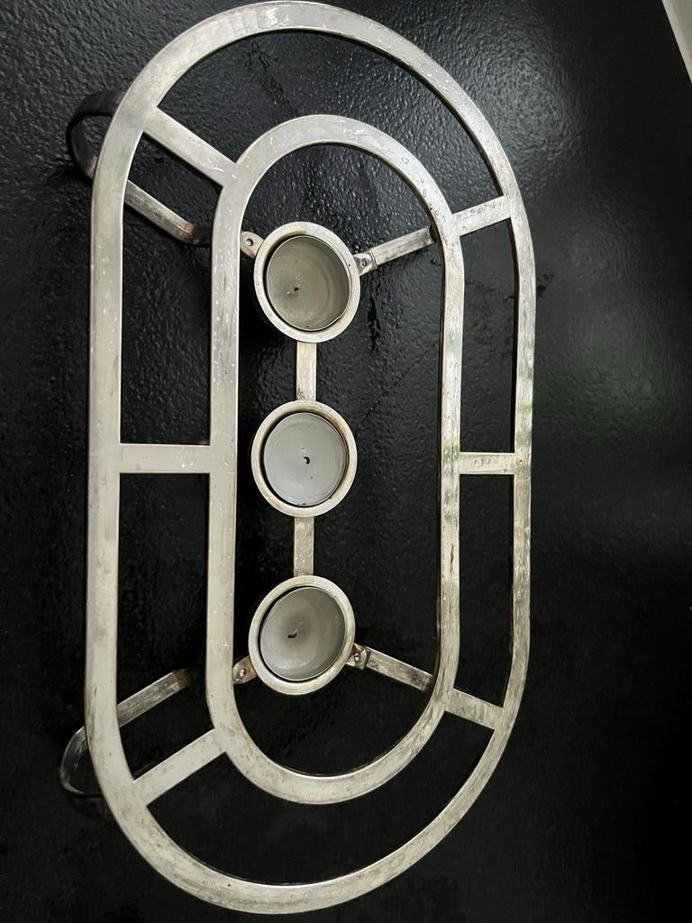 Silverplated Rechaud de Luxe - Warmhoudplaat, Ophalen of Verzenden, Zo goed als nieuw