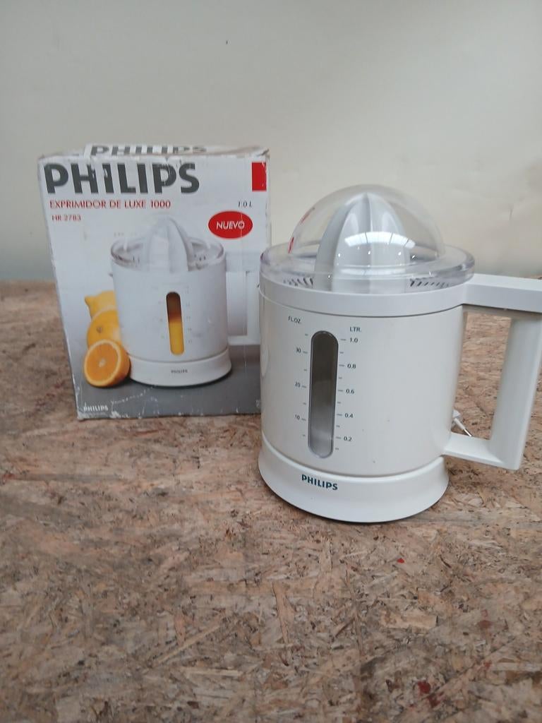 Philips Citruspers - Perfect voor verse jus!, Elektrisch, Gebruikt, Citruspers, Ophalen of Verzenden