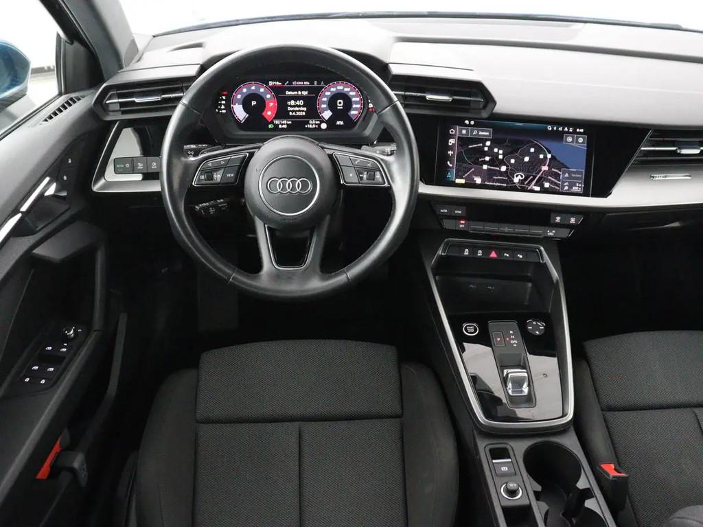 Audi A3 30 TFSI Advanced edition | Sportstoelen € 16.900,0, Auto's, Automaat, Stof, Gebruikt, Blauw