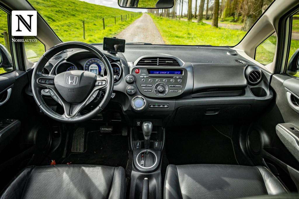 Honda Jazz 1.4 Hybrid Elegance|Panorama dak|Nap|LM Velgen, Auto's, Honda, Gebruikt, 4 cilinders, Met garantie (alle), 49 €/maand