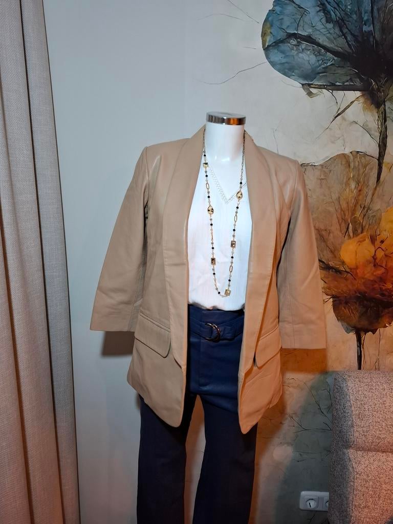 Est'Seven blazer maat XS nieuw, Beige, Nieuw, Est'Seven, Ophalen of Verzenden