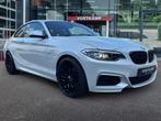 Bmw 2-SERIE 218i M-PAKKET NAVI/LEDER/CRUISE/PDC/STOELVERW, 680 kg, Met garantie (alle), 4 stoelen, Wit
