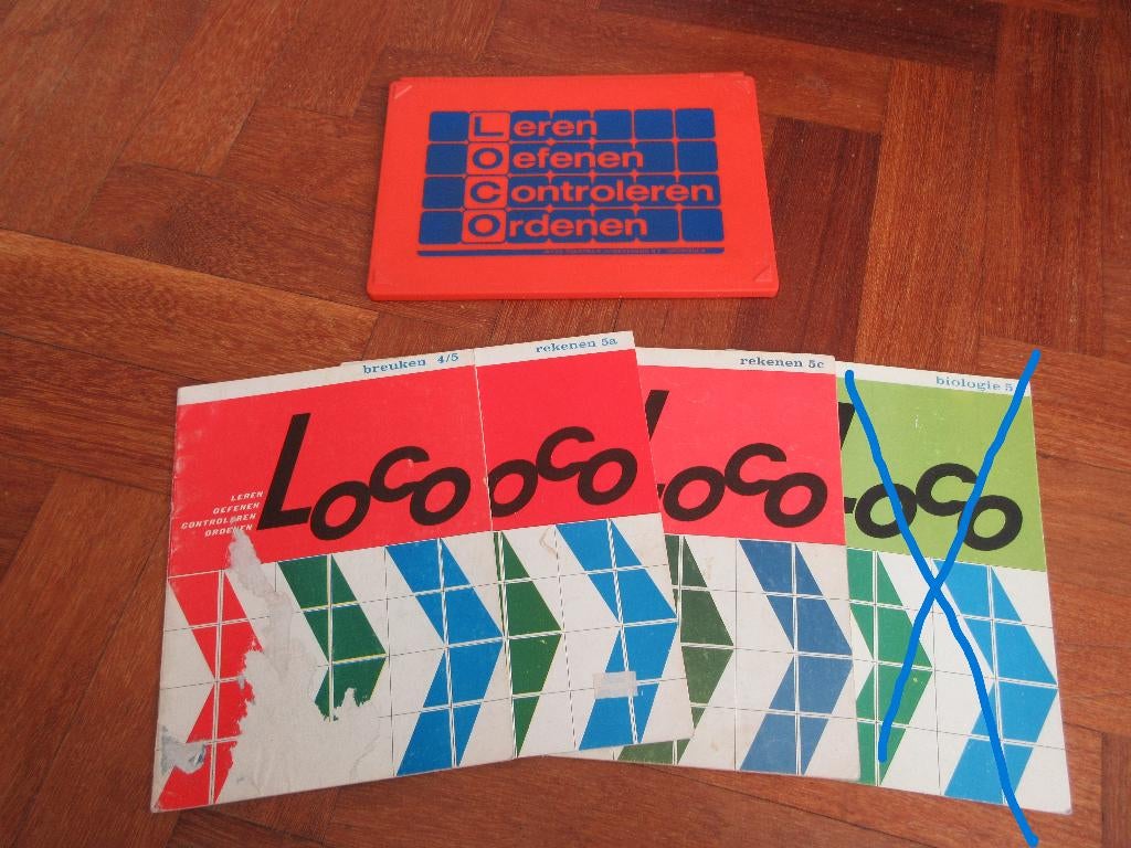 Loco Maxi : doos + 3 boekjes Rekenen, Kinderen en Baby's, Speelgoed | Educatief en Creatief, Ophalen of Verzenden, Gebruikt, Puzzelen