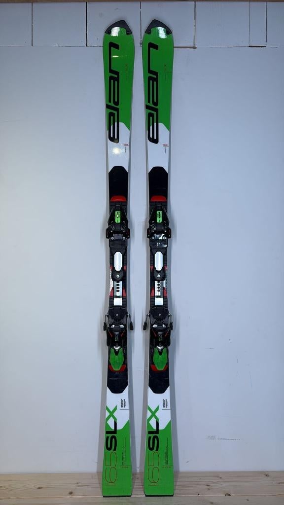 Elan SLX 165 + ER17 binding Heren Race Slalomski's, Overige merken, Gebruikt, Ophalen of Verzenden, Carve