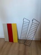 Vintage Tomado wandrek - geel, rood, wit (jaren 60/70), Ophalen, Gebruikt