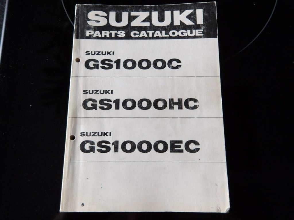 orig werkplaats onderdelenboek Suzuki GS1000 C HC EC, Motoren, Handleidingen en Instructieboekjes, Verzenden, Suzuki