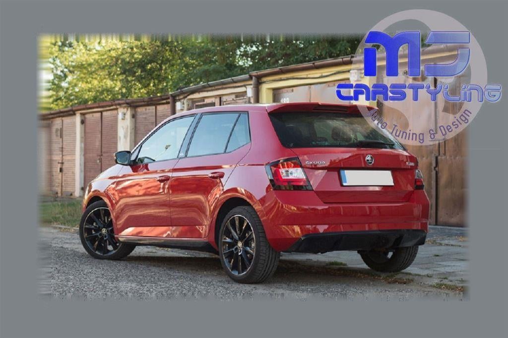 Skoda Fabia 3 - Achterbumper diffuser, Ophalen of Verzenden, MJ-Carstyling, Info@mj-carstyling.net, Sibeliusstraat 81 5011JH Tilburg