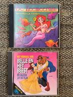 Belle en het beest CD (verhaal en muziek) en Zeemeermin CD, Ophalen of Verzenden, Gebruikt