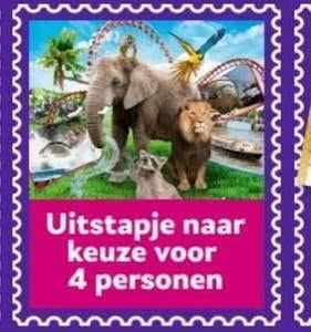 Uitstapje, dagjes erop uit 4 personen postcodeloterij, Tickets en Kaartjes, Recreatie | Overige, Drie personen of meer, Ticket of Toegangskaart