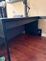 Ikea bureau Zwart, Ophalen, Gebruikt, Bureau