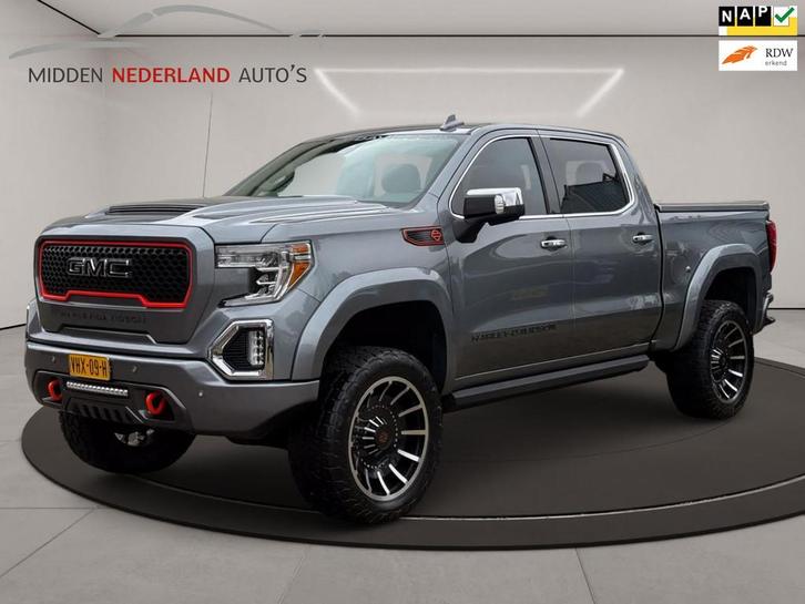 GMC GMC SIERRA * HARLEY DAVIDSON EDITION * NIEUWSTAAT *, Auto's, GMC, Bedrijf, Te koop, 4x4, ABS, Achteruitrijcamera, Adaptive Cruise Control