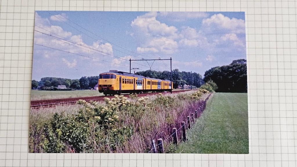 Foto TREIN NS Nederlandse Spoorwegen SGM Sprinter Plan Y, Verzenden, Gebruikt, Trein, Overige typen