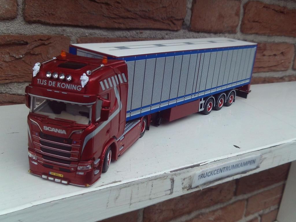 WSI  Scania  S  Highline  van  Tijs  de  Koning., Ophalen of Verzenden, Nieuw, Bus of Vrachtwagen, Wsi