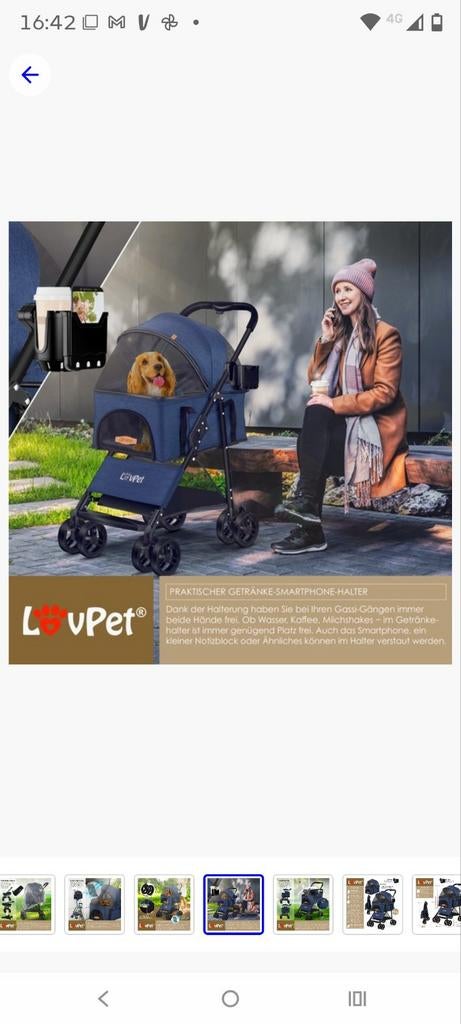 Honden buggy, Dieren en Toebehoren, Ophalen