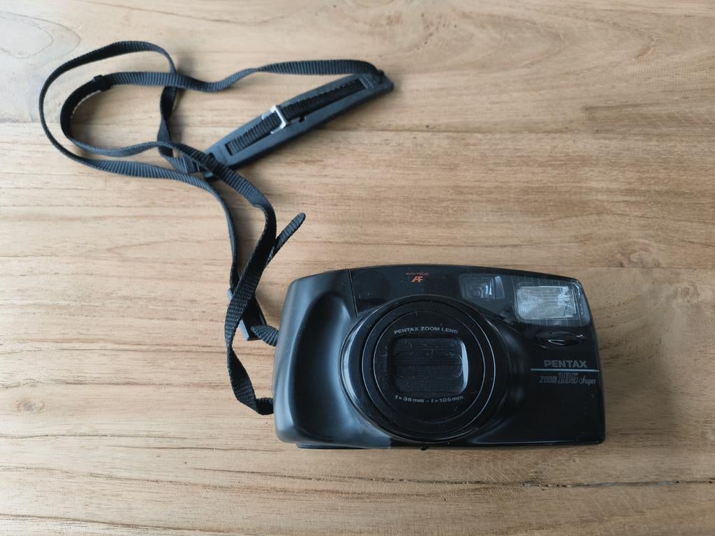 Pentax Zoom 105 Super Compact Camera, Audio, Tv en Foto, Fotocamera's Analoog, Ophalen of Verzenden, Gebruikt, Compact, Pentax