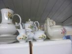 Koffiepot + roomstel Seltmann Weiden Bavaria Annabell roosje, Antiek en Kunst, Ophalen of Verzenden