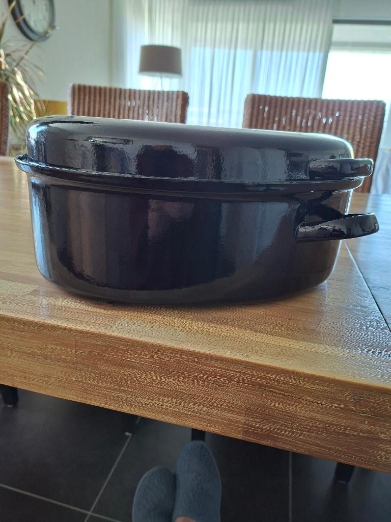 Wildbraadpan, Ophalen, Gebruikt, Gietijzer, Koekenpan of Braadpan