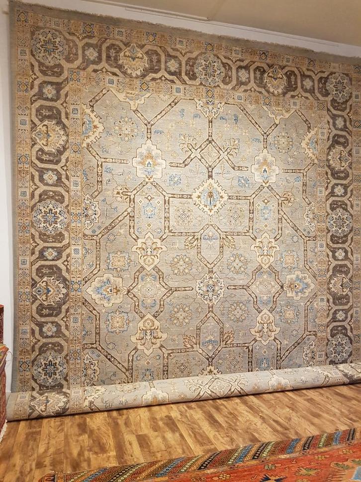 Handgeknoopt nieuwe ziegler Maat.3.05x4.15 Korting 70%, Huis en Inrichting, Stoffering | Tapijten en Kleden, Nieuw, 200 cm of meer