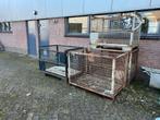 Gaascontainer Gitterbox afm 120x80x90, Doe-het-zelf en Verbouw, Kratten en Dozen, Gebruikt, 100 cm of meer, 60 cm of meer, Minder dan 35 cm
