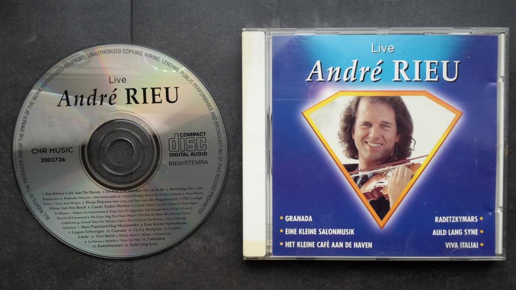 CD Andre Rieu - Live - Klassiek Maastricht Vrijthof Muziek, Ophalen of Verzenden, Classicisme, Zo goed als nieuw, Overige typen