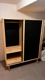 IKEA Kledingkast GLAMBERGET hout 150x117x63, Huis en Inrichting, Kasten | Kledingkasten, Ophalen, Met deur(en), 100 tot 150 cm