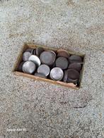 Doos vol met bakjes kermis schuivenspel, Ophalen of Verzenden