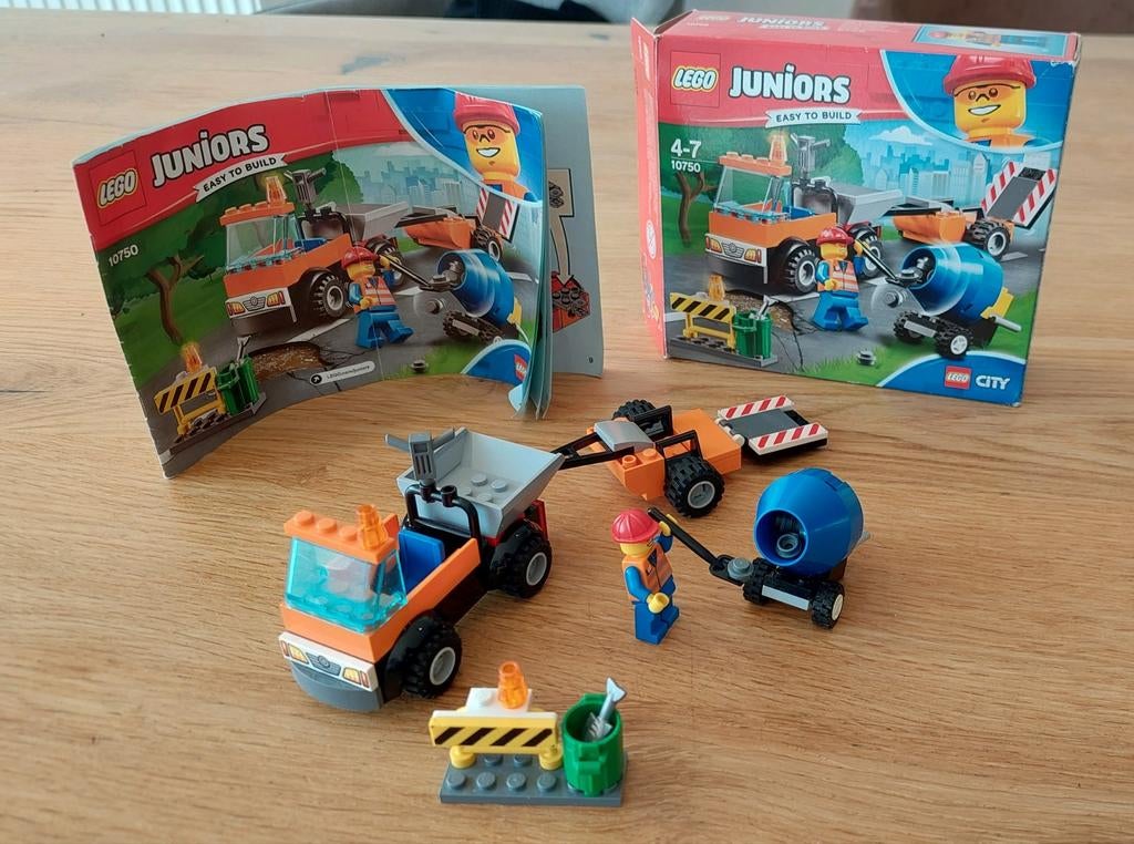 Lego Juniors 10750, Ophalen of Verzenden, Zo goed als nieuw, Complete set, Lego