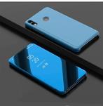 Clear View Stand Cover Set voor Redmi Note 7 _ Blauw, Verzenden, Nieuw, Hoesje of Tasje