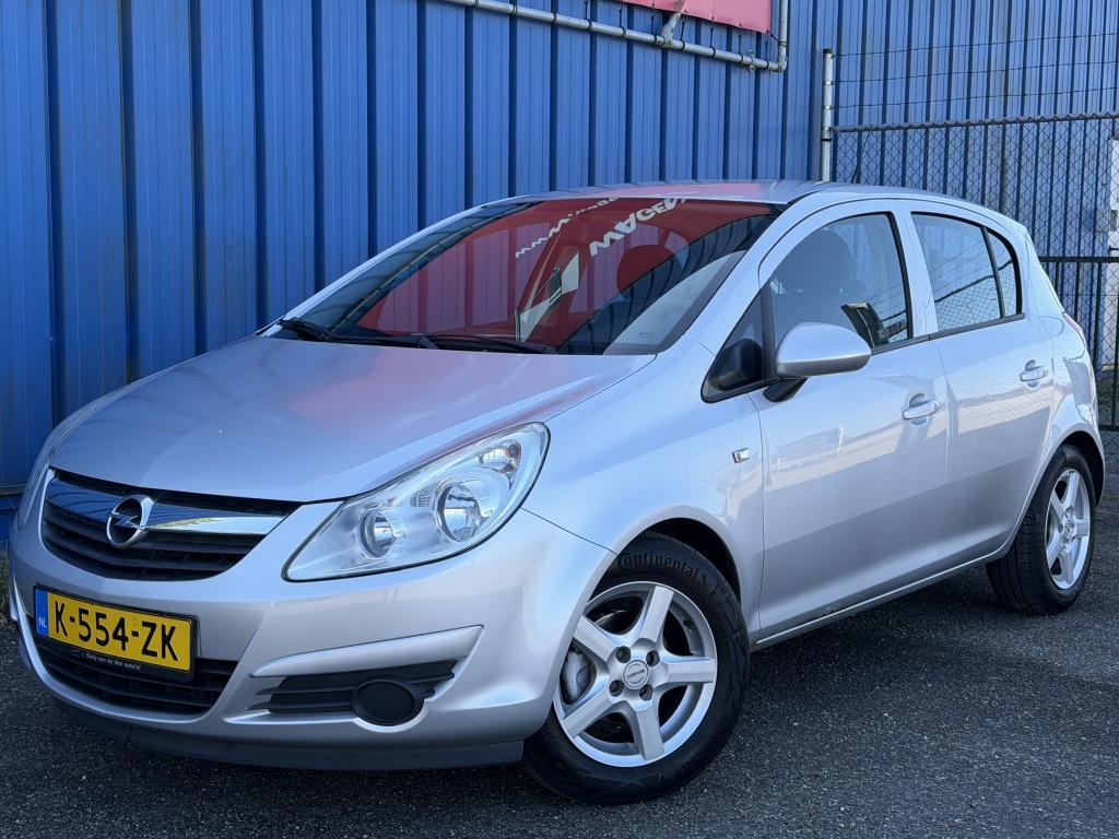 Opel Corsa 1.2-16V 80PK / Koopje / Airco / 2008 (bj 2008), Auto's, Opel, Voorwielaandrijving, Stof, Gebruikt, 4 cilinders