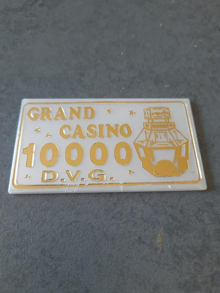 Grand casino 10.000 D.V.G, Ophalen of Verzenden