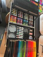 Uitgebreide Teken- en Schilderset in Koffer, Hobby en Vrije tijd, Schilderen, Ophalen of Verzenden, Zo goed als nieuw, Overige typen