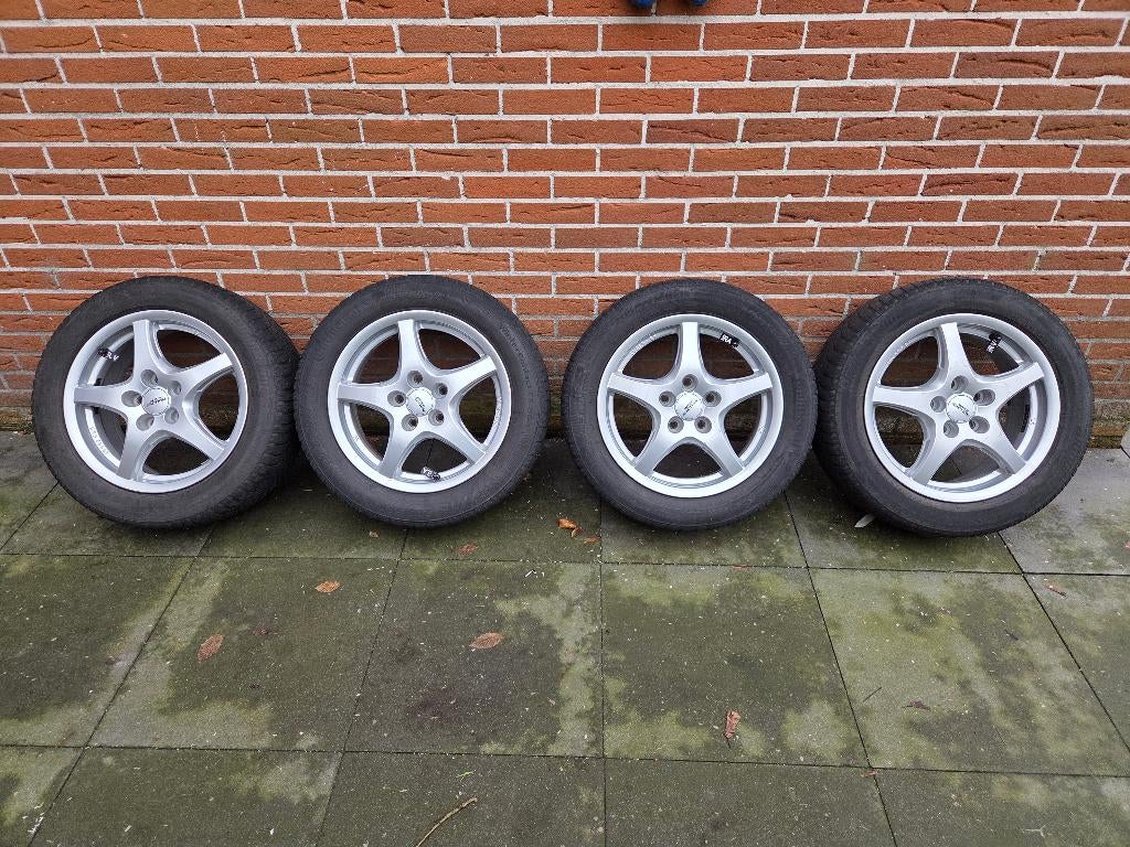 Interaction velgen 16x6.5 ET40 5x114.3 naafdia:66.1mm, Ophalen, Gebruikt, Velg(en), 16 inch