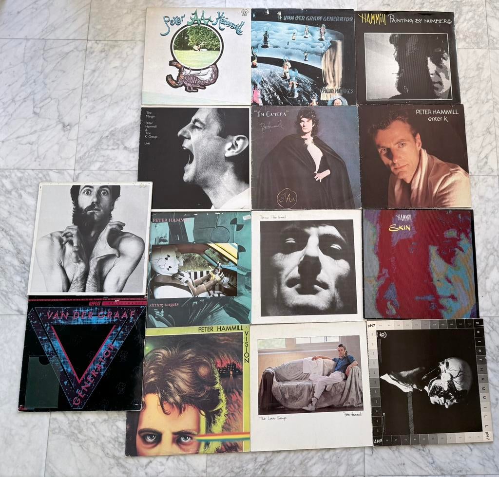 Partij Peter Hammill & Van der Graaf Generator lp’s vinyl, Ophalen of Verzenden, Gebruikt, 12 inch