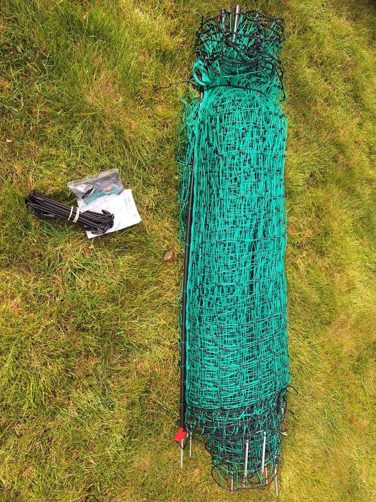 Pluimveenet / Hondennet 50 meter 112 cm hoog, Ophalen of Verzenden, Nieuw, 20 meter of meer