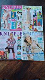 4x Knippie, naaipatronen voor kinderen, maat  86 - 176, Ophalen of Verzenden, Zo goed als nieuw, Kind, Knippie