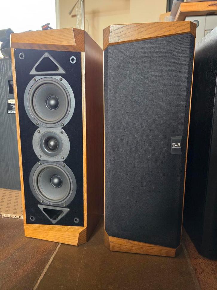 T+A Helios SYM 1 luidsprekers 80-100W, Audio, Tv en Foto, Luidsprekers, Front, Rear of Stereo speakers, 60 tot 120 watt, Ophalen