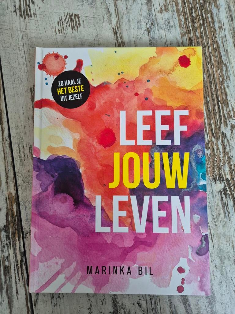 Leef Jouw Leven - Marinka Bil, Boeken, Ophalen of Verzenden, Zo goed als nieuw, Marinka Bil