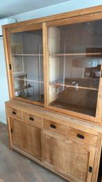 teak houten buffetkast, Huis en Inrichting, Kasten | Buffetkasten, Ophalen, 200 cm of meer, 150 tot 200 cm, Zo goed als nieuw