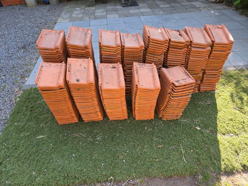 300 Koramic Pottelberg keramische dakpannen (ca. 300 stuks), Doe-het-zelf en Verbouw, Dakpannen en Dakbedekking, Steen of Klei