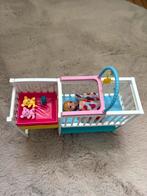 Barbie babybedje, wipstoel, potje en hobbelpaard, Ophalen, Gebruikt, Toebehoren