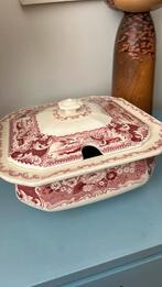 Antieke dekschaal Societé Céramique Victoria, Ophalen of Verzenden