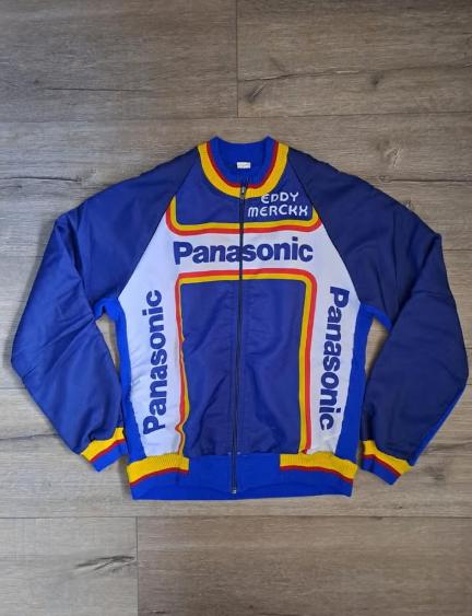 Wielershirt Panasonic 1986, Gebruikt, Bovenkleding, Heren, M