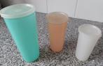 TUPPERWARE bekers.Jaren 70., Ophalen of Verzenden, Beker of Kan