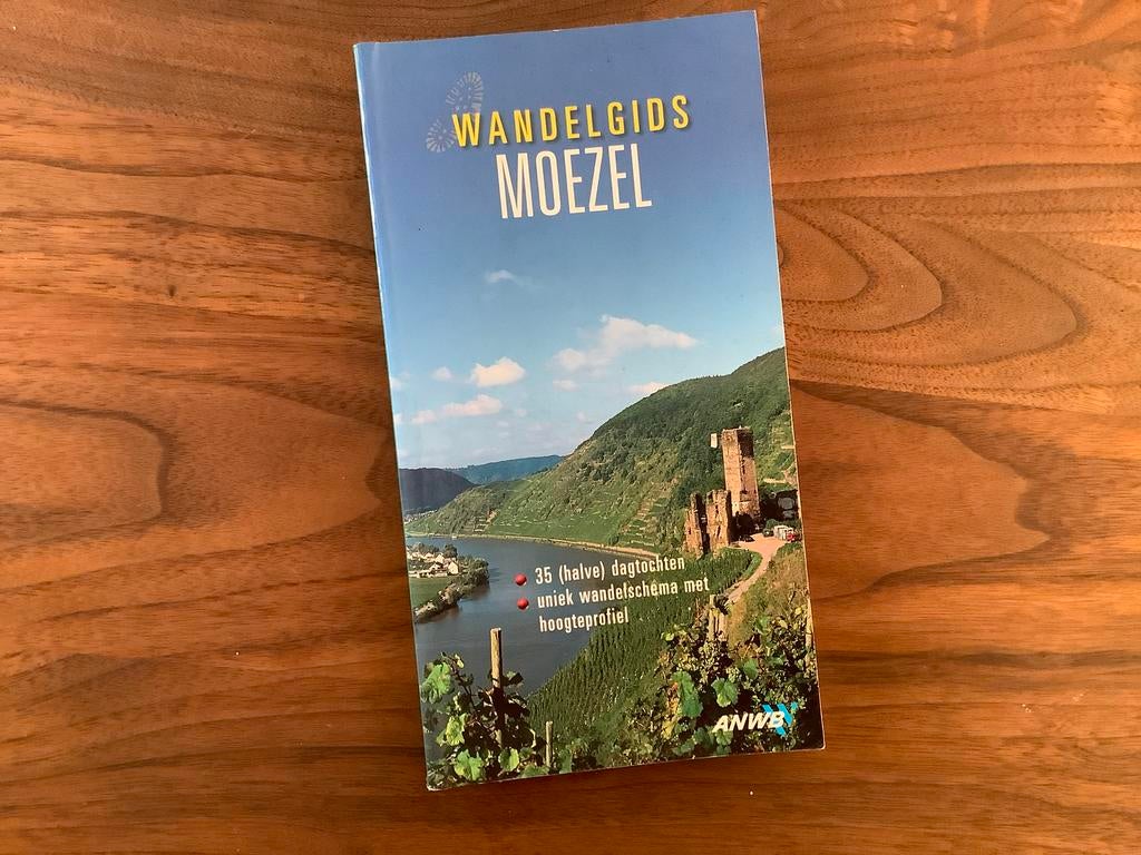 Moezel Duitsland Luxemburg ANWB wandel reisgids 30routes, Europa, Ophalen of Verzenden, Zo goed als nieuw, Reisgids of -boek