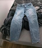 Mooie red button broek., Kleding | Dames, Spijkerbroeken en Jeans, Ophalen of Verzenden, Zo goed als nieuw, Blauw, W30 - W32 (confectie 38/40)